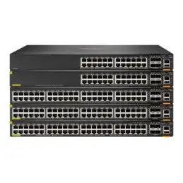 HPE Aruba 6200M 24G 4SFP+ Switch - Commutateur - distance max. d'empilage de 10 km - C3 - Géré - 24 x 10 - 1... (R8Q67A)_1